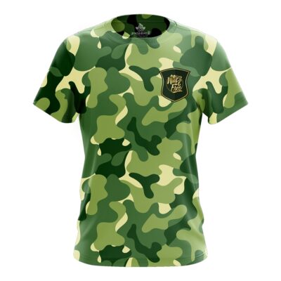Camouflage Polyester Jersey Tshirt