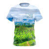 Jibonta amar pahar ghera Bandarban Sublimation tshirt