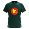 Bangladesh flag sublimation jersey tshirt