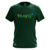 Travel lettering cotton tshirt