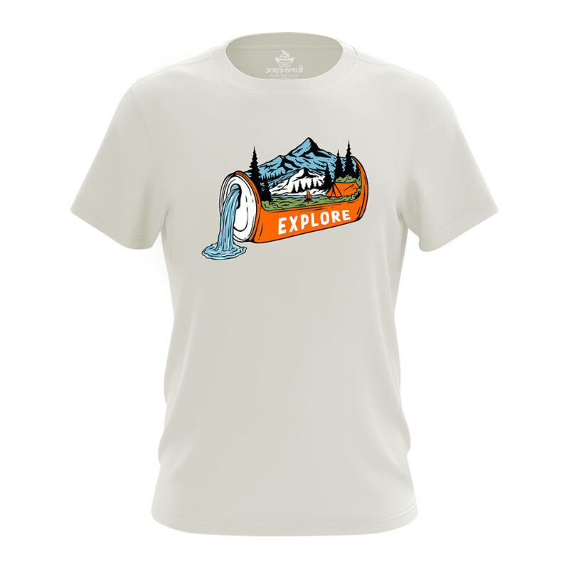 Explore mountain design tshirt
