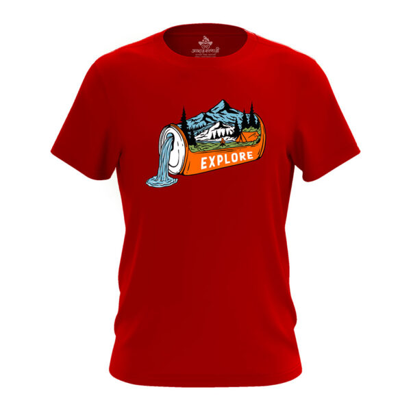 Explore mountain design tshirt