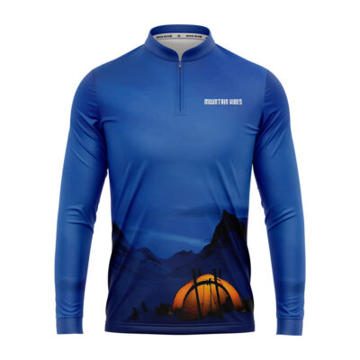 Mountain Vibes Sublimation Jersey Travel tshirt