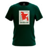 Bangladesh Map Stamp Ticket Design Cotton Tshirt