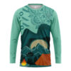 Camping in Mountain Mandala Full Sleeve Jersey Tshirt