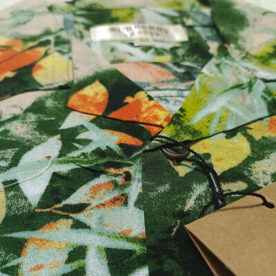 Tropical Breeze Viscose Lilen Cotton Cuban Collar Shirt