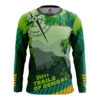 Trails of bengal sublimation travel jersey trekking hiking tshirt