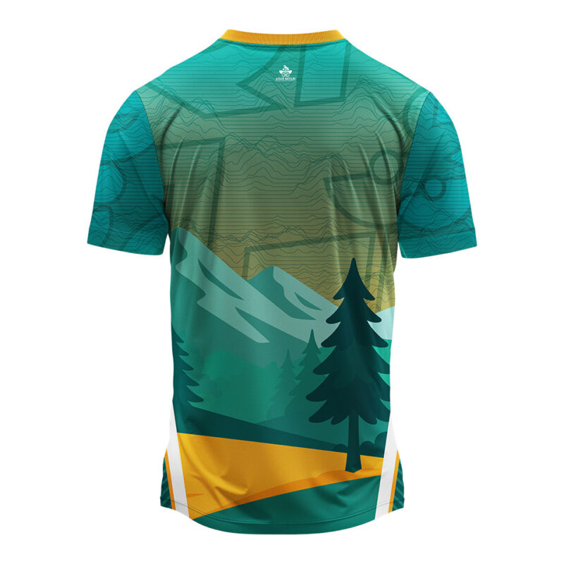 পাহাড় ছুঁয়ে বাঁচি premium travel jersey tshirt