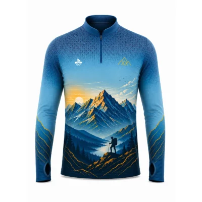 Himalayan Trekking Jersey with thumbhole support